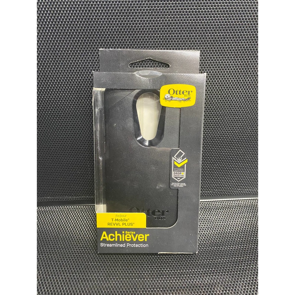 New in Box OtterBox REVVL Plus Protection Black Phone Hard Cover